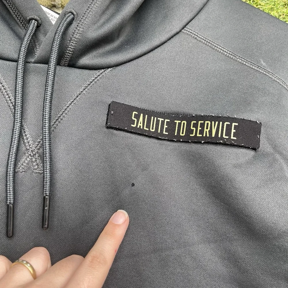 Cleveland Browns Nike Hoodie Mens Large On Field Apparel Salute To Service Camo